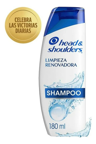 2 Pza Shampoo Head & Shoulders Limpieza Renovadora Control C