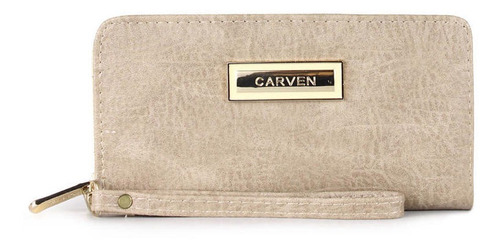 Billetera Para Mujer Carven Billetera De Mujer Camelia Apric