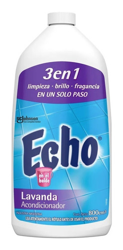 Echo Acondicionador Limpiador De Piso 800ml Fragancia Lavanda