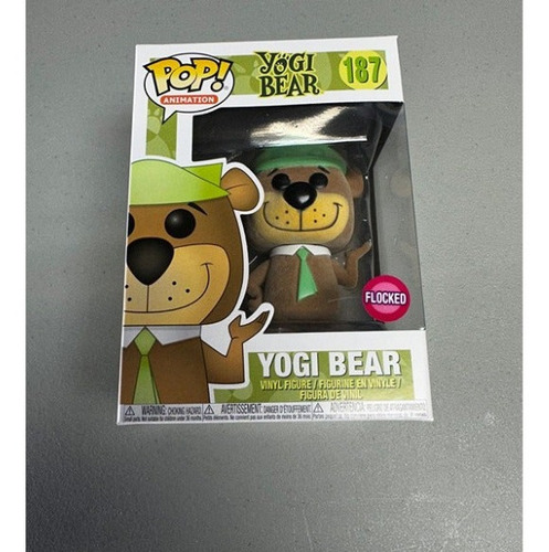 Funko Barbera Yogi Bear Flocked Exclusivo Nuevo 187