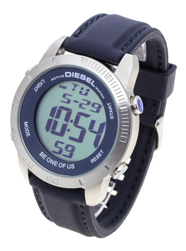 Reloj Diesel Hombre 6406 - Acero Caucho Digital Sumergible