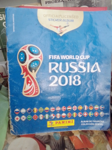 Álbum Figuritas Fifa World Cup Russia 2018