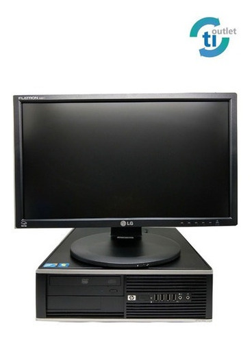 Combo Desktop Cpu Hp Compaq I5 4gb Win 7+lcd 19 Pol Itautec