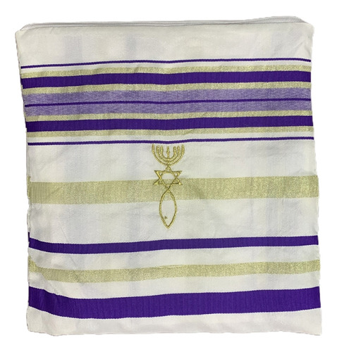 (dp) Mantón De Oración Mesiánico Tallit De Christmas Gifts H