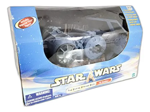 Caza Bombardero Tie De Star Wars Con Piloto Tie