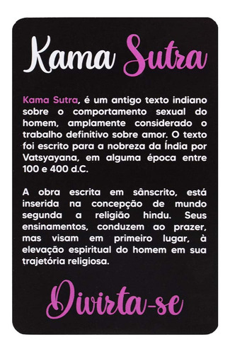 Imagem 3 de 5 de Jogo De Baralho Kama Sutra Lésbica Cx Erótico 55 Cartas