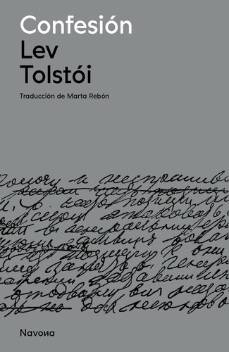 Confesión - Lev Tolstói