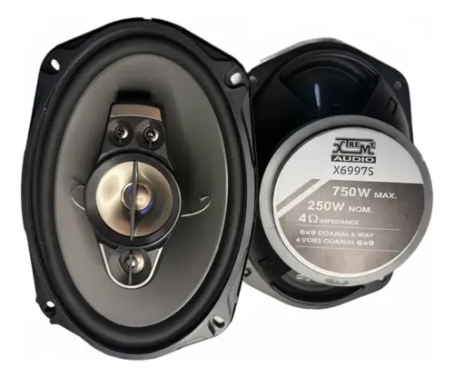 Par Triaxial 6x9 6997 Xtreme 750w 250w Rms = Pioneer Mtx