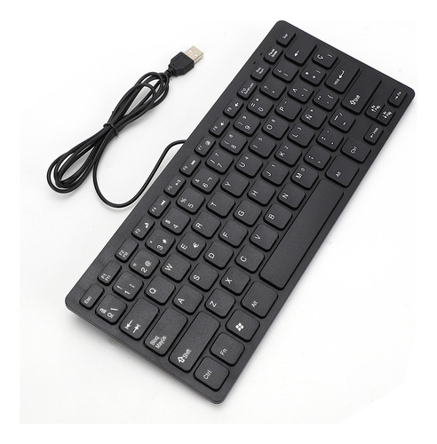 Teclado Usb Con Cable, Diseño De Teclado Español, Portátil P