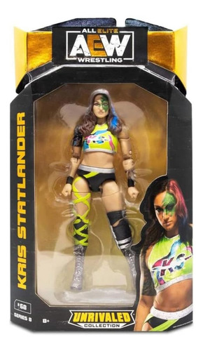 Figura De Acción All Elite Aew De Kris Statlander Nueva