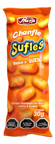 Snack Chanfles Sufles Sabor A Queso Pack 3 Unidades