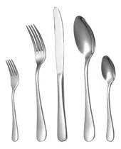 Comprar Lekejia Juego Cubierto Acero Inoxidable 20 Pieza Servicio 4