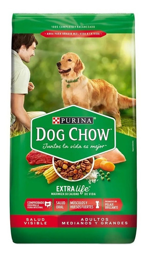 Alimento Perro Dog Chow Adulto Medianos Grandes 2 Kg