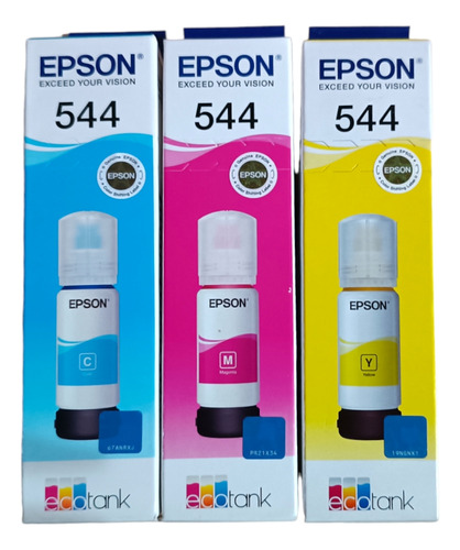 Tinta Epson 544 Para 3110, 3210 Y 3250