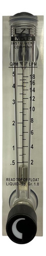 Rotâmetro Medidor De Fluxo Painel Água 2 ~18 Lpm