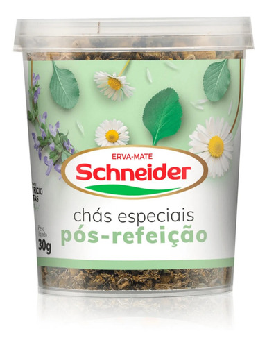 Chá Especial Pós Refeição Infusão Schneider Chimarrão Mate