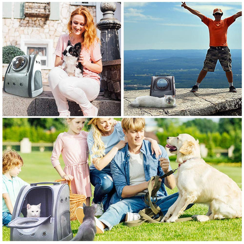 Petrip Mochila Para Perros Y Gatos, Mochila Para Gatos Gr