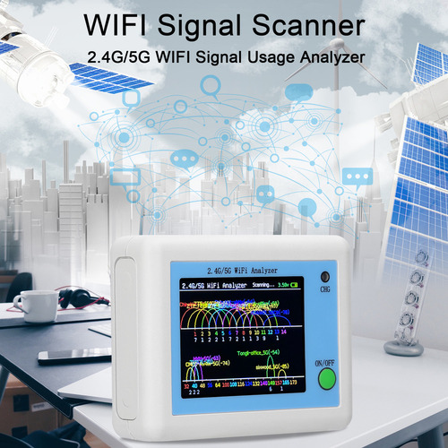 Testador De Cabo De Rede Wifi, Uso De Wi-fi, Sinal De Exibiç