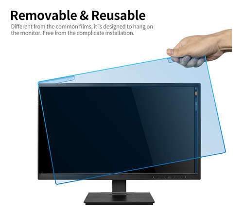 Aplicável A Protector De Pantalla Anti-uv De 17,3-19,5
