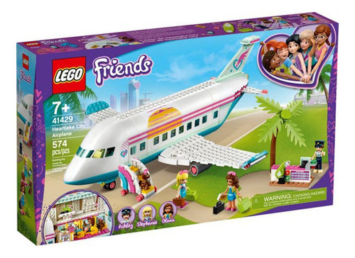 Imagem 1 de 3 de Lego Friends - Avião De Heartlake City - 41429 - Lego