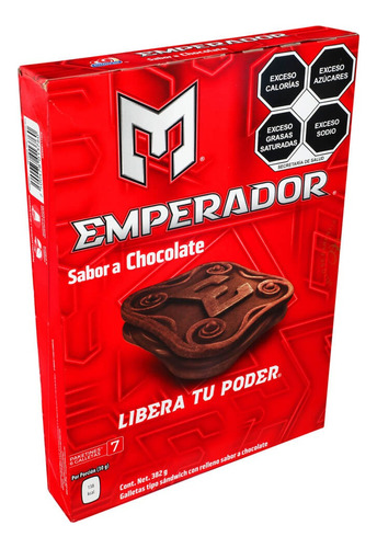 Galleta Gamesa Emperador Chocolate 382g