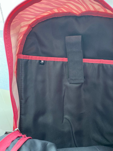 Mochila Jansport Air Cure Rosa Coral Cebra Banfield