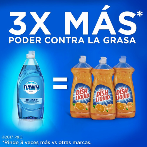 Imagen 8 de 8 de Dawn Blue Original Lavaplatos 2,21 Lts