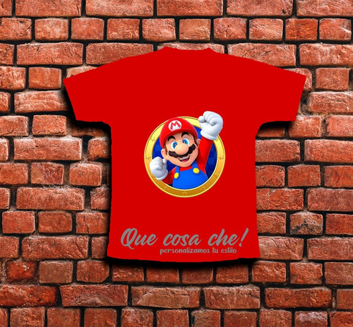 Mario Y Sus Amigos.. En Tu Camiseta!!