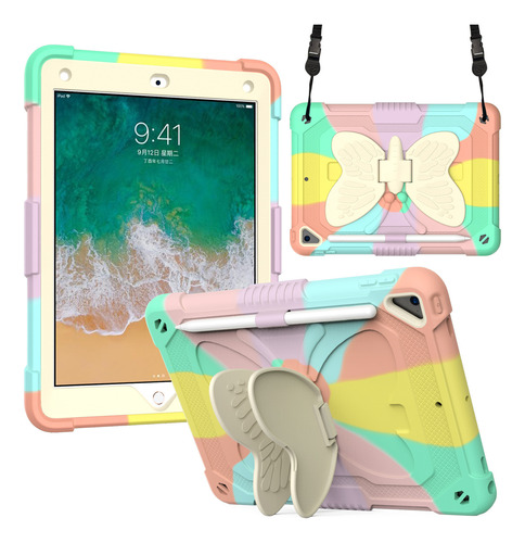 Funda Butterfly Stand Para iPad Pro De 9,7 Pulgadas Y Correa