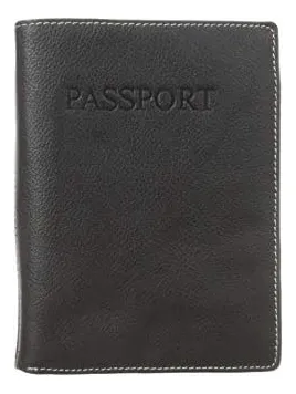 Estuche Para Pasaporte Perry Ellis Para Hombre Negro Talla