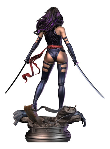 Marvel X-men Psylocke Olivia Munn Archivo Para Impresión 3d (Usado)