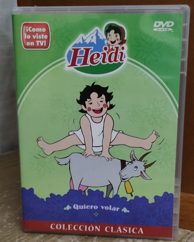 Heidi: Quiero Volar, Dvd Original, Incluye 3 Episodios 