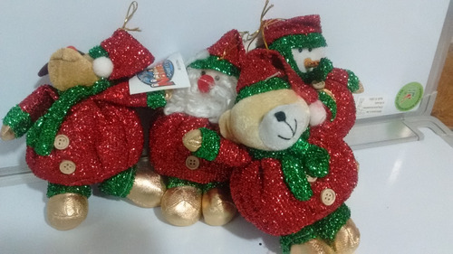 Peluches De Navidad Para Arbolito (mundo De La Navidad)