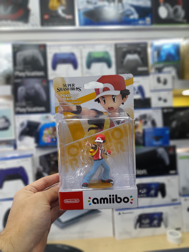 Amiibo Super Smash Bros Entrenador Pokemon- Nintendo