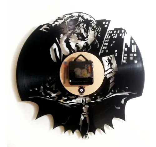 Reloj De Pared Elaborado Disco Lp Abogados Y Justicia Ref.02