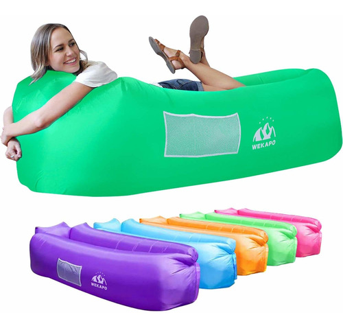 Sofa Inflable Tumbona Wekapo Air Hamaca Portatil, A Prueba