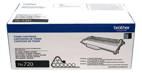 Brother Tn720 estándar Internacional Yield Toner