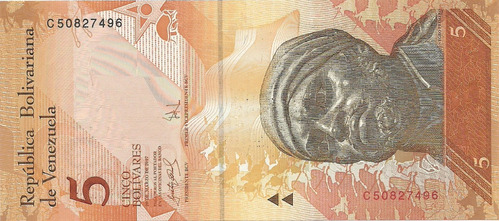 Billetes Bsf. 5  - C8 Marzo 20 2007 