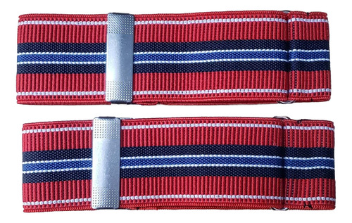 Banda Manga Camisa 3.5cm Regulable Elástico Barman Barbero 2