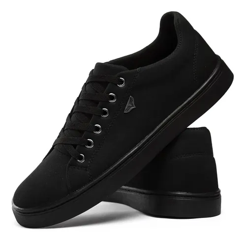 Tenis preto hotsell masculino promoção