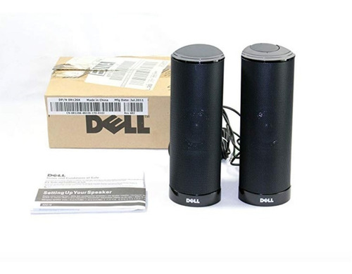 Dell Ax210 Negro Usb Con Cable Computadora 2.0 Altavoces (