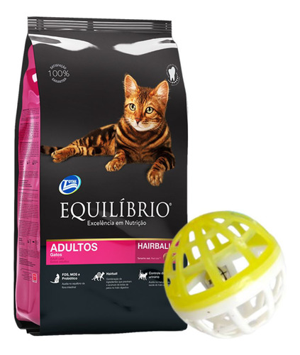 Alimento Equilibrio Gato Adulto 1,5 Kg + Regalo