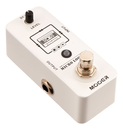 Mooer Micro Looper Pedal Guitarra Efecto Bucle Grabacion