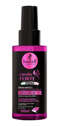 Kit Cavalo Forte Hidra Haskell 6 Produtos Compleãooooooooooo