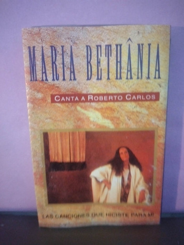 Cassette Maria Bethania Canta A Roberto Carlos