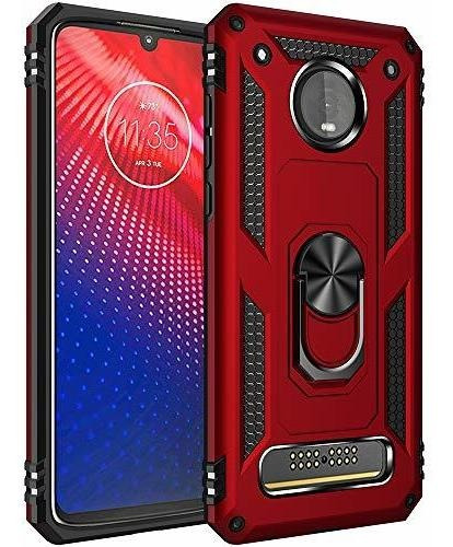 Protector De Impacto De Grado Militar Para Motorola Moto Z4