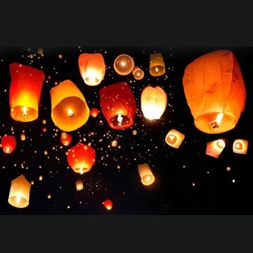 Oferta 12 Globos Aerostaticos De Cantoya Pack  Skylantern