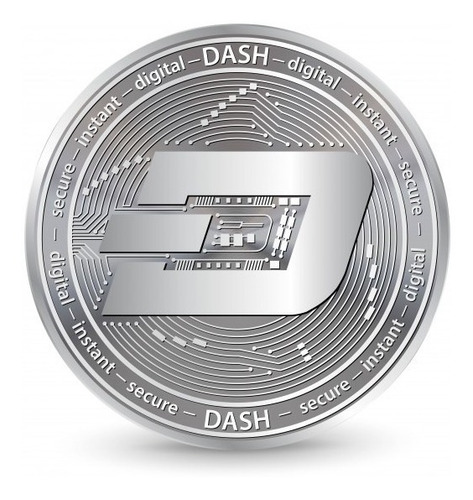Imagen 2 de 7 de Criptomoneda Moneda Dash Física Coleccionable Con Cápsula