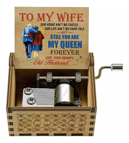 Caja Musical To My Wife - Dedicatoria Esposa