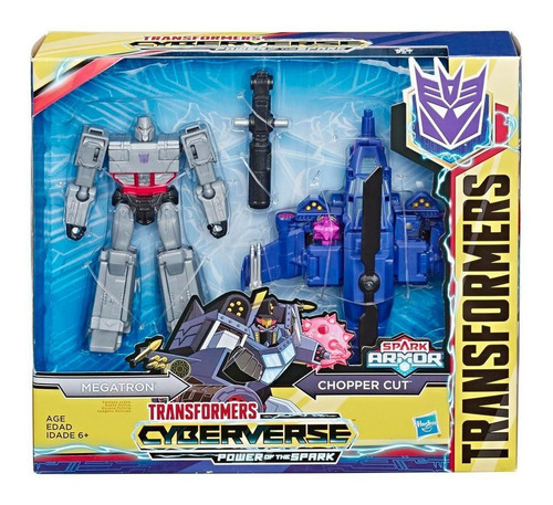 Transformers Megatron Chopper Cut Cyberverse Spark Armor